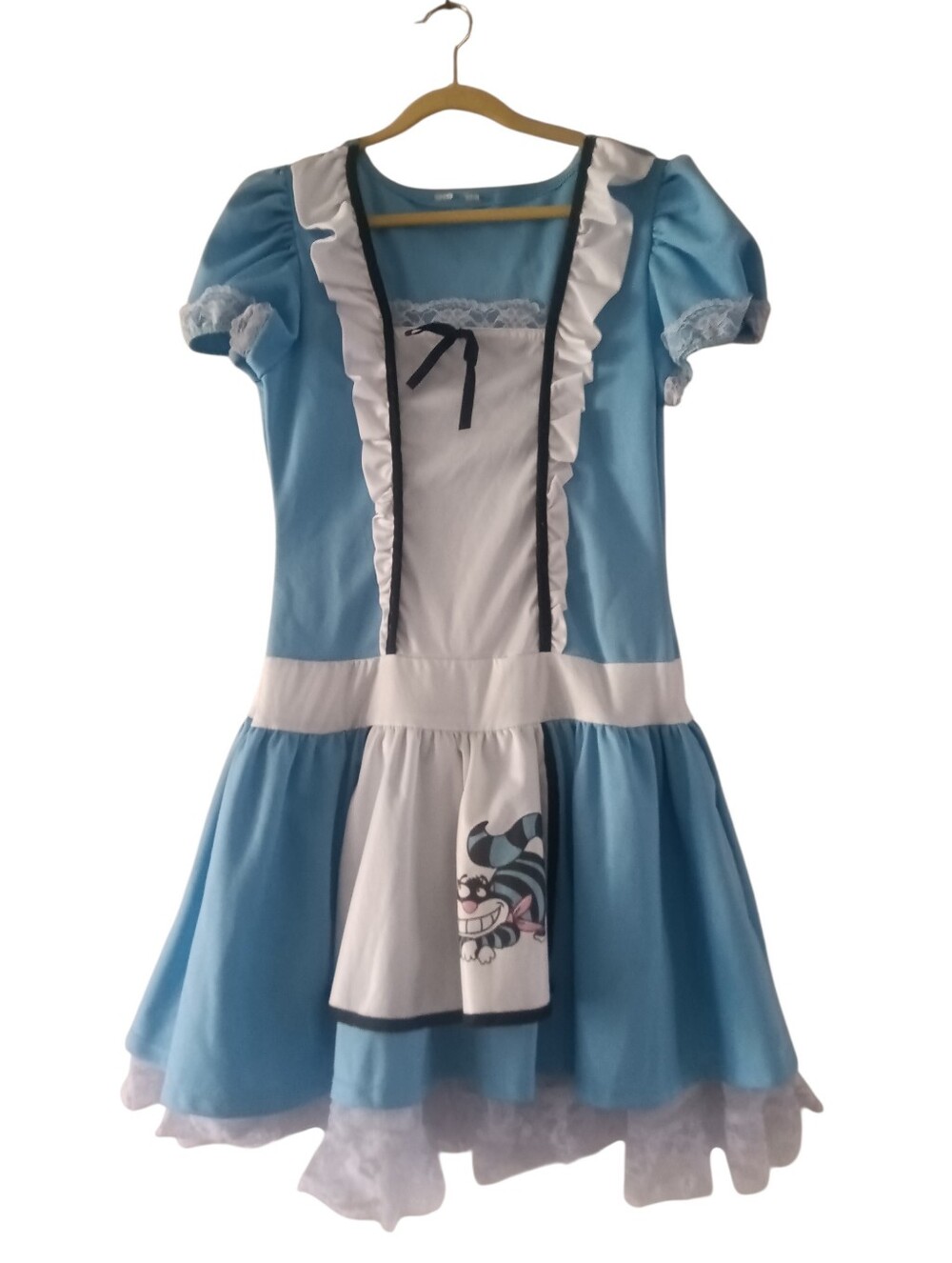 Alice In Wonderland Cheshire Cat Costume Dress Size S